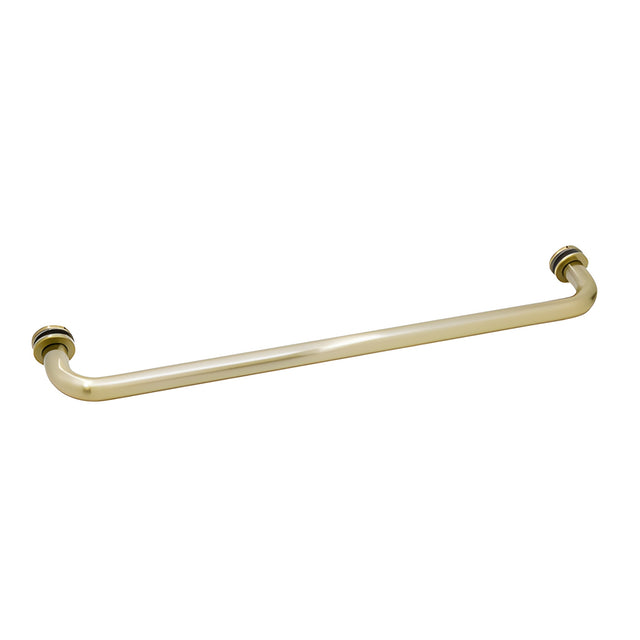 CRL Brushed Bronze 24" BM Series Tubular Single-Sided Towel Bar