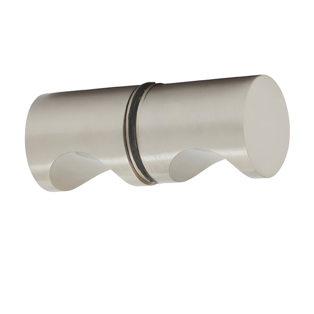 CRL Brushed Nickel Back-to-Back E-Z Grip Style Knobs