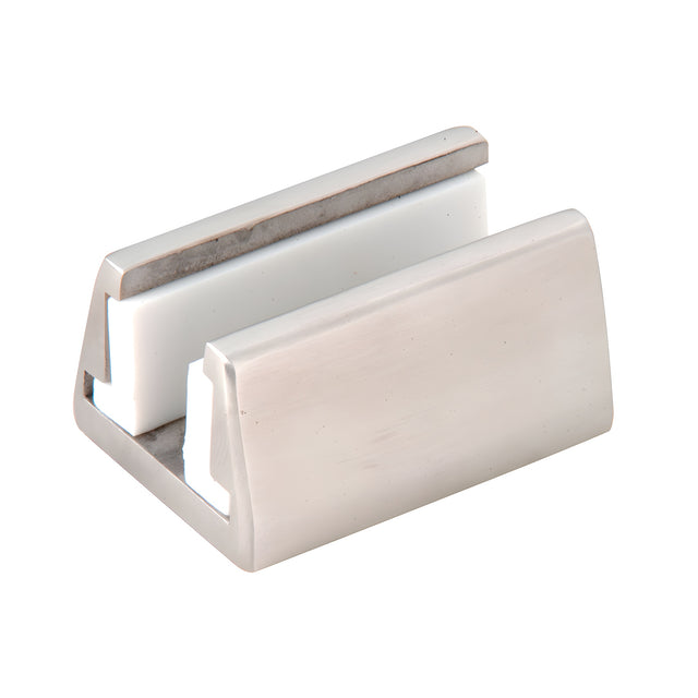 CRL Brushed Nickel Hydroslide Sliding Door Floor Guide Kit
