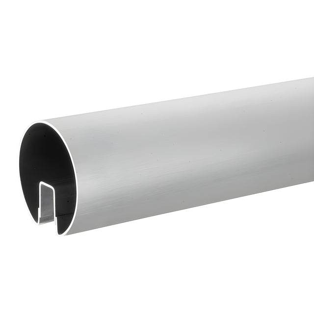 CRL Brushed Stainless 3-1/2" Premium Cap Rail for 1/2" or 5/8" Glass - 120"