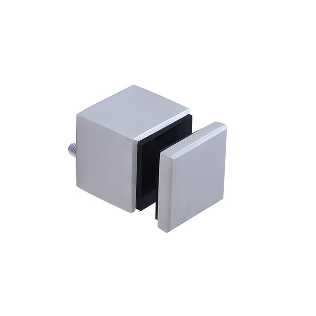 CRL 316 Brushed Stainless Glass Rail Square Standoff Base and Cap - 1-3/4" Projection