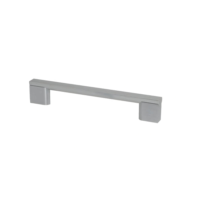 CGS Aluminum Brushed Anodized Finish Bar Pull, Alu.Bar, Handle, C/C128mm, L162mm - Pack of 1