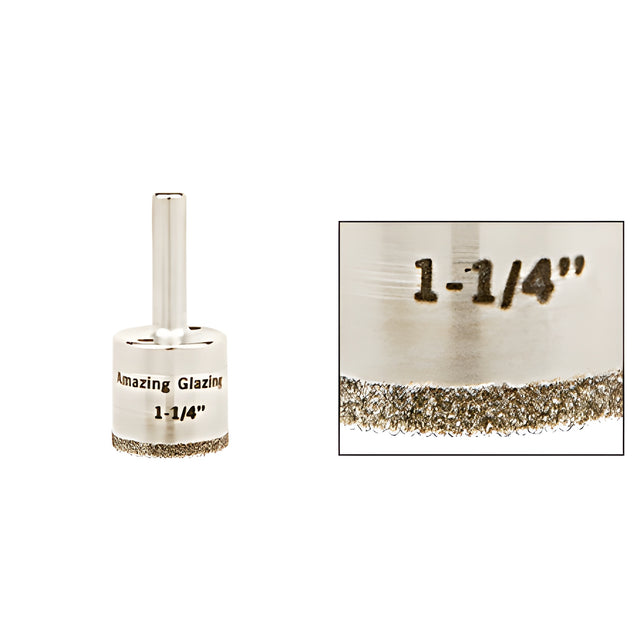 CRL 1-1/4" AG Series Plated Diamond Drill