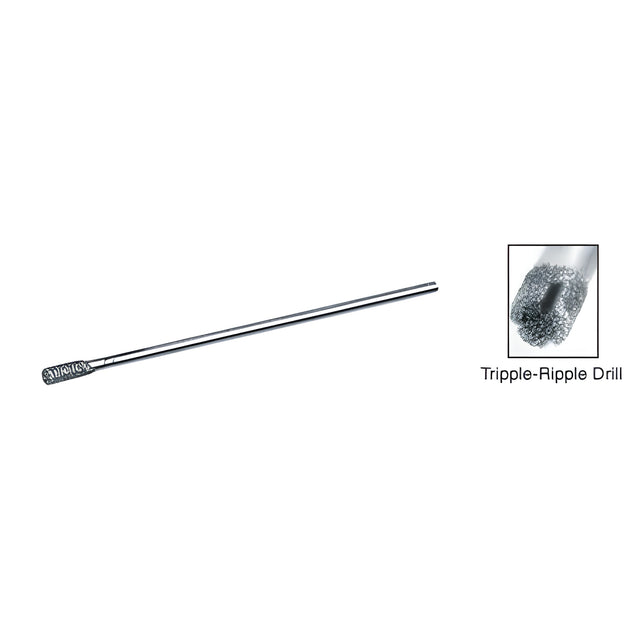 CRL 1.1 mm Tripple-Ripple™ Plated Diamond Drill