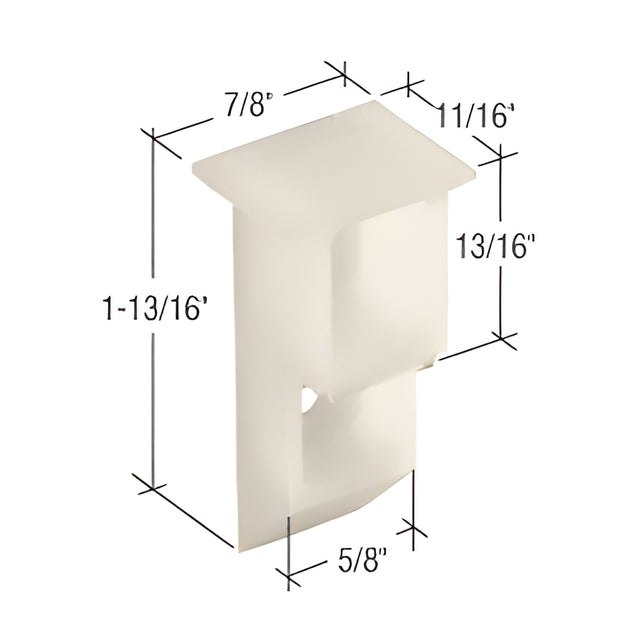 CRL 1-13/16" Nylon Sash Cam