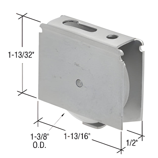 CRL 1-3/8" Nylon Screen Roller Assembly for Pella® Doors