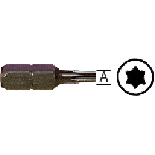 CRL 1/4" Hex T15 Torx® Insert Bit