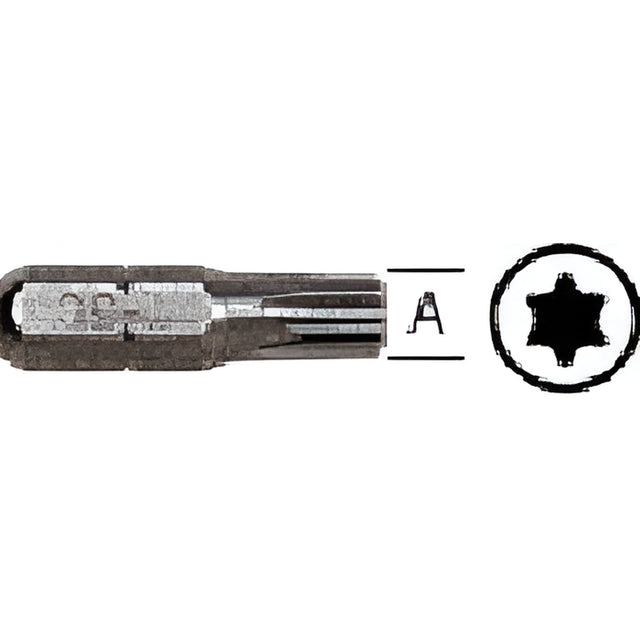 CRL 1/4" Hex T30 Torx® Insert Bit