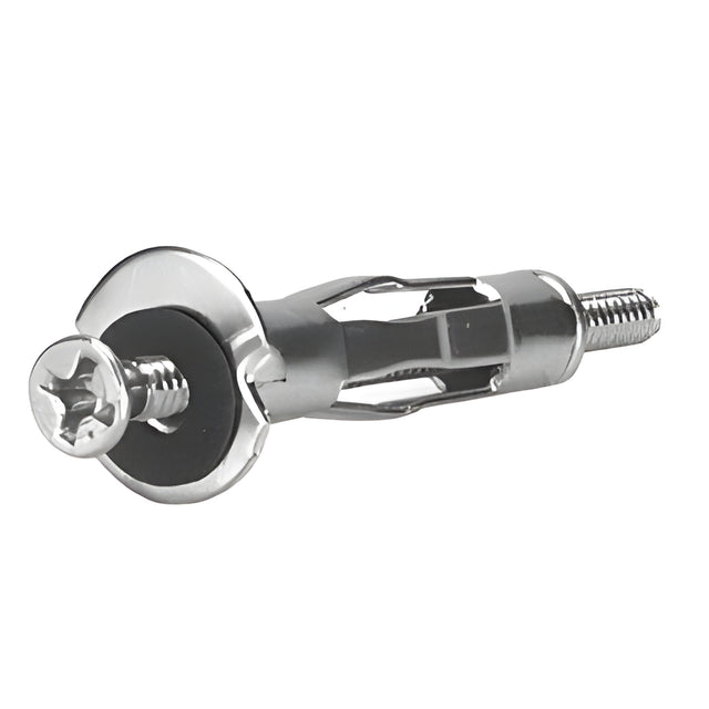 CRL 1/4" Hole, 1/8" to 1/2" Grip Range Flat Head Fasteners