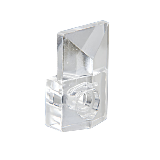 CRL 1/8" Square Beveled Clear Plastic Mirror Clip