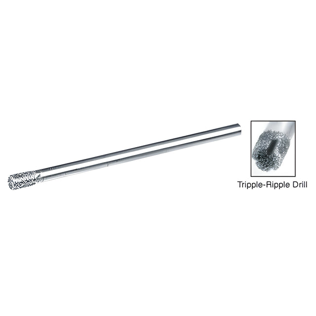 CRL 1.8 mm Tripple-Ripple™ Plated Diamond Drill