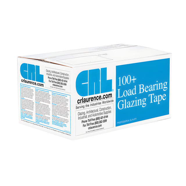 CRL Black 1/8" x 3/8" 100+ Load Bearing Butyl Architectural Glazing Tape