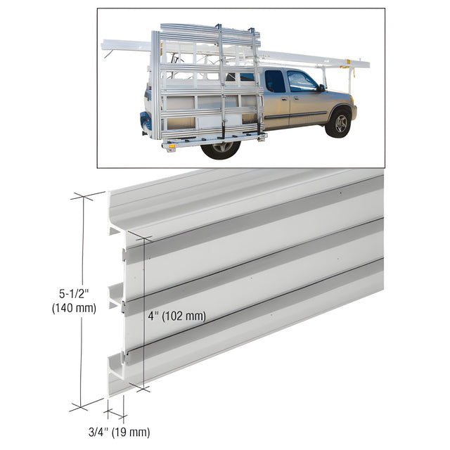 CRL 12' Aluminum Side Slats