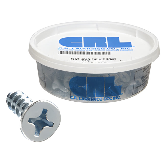 CRL 12 x 3/4" Flat Head Phillips Sheet Metal Screws