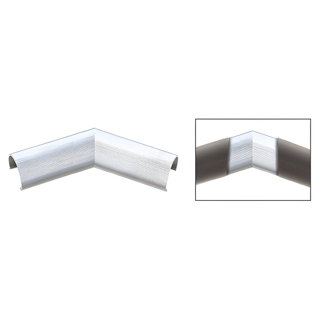 CRL 135º Corner Horizontal Internal Splice for 1.9" Cap Rail