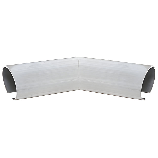 CRL 135º Corner Horizontal Internal Splice for 4" Oval Cap Rail