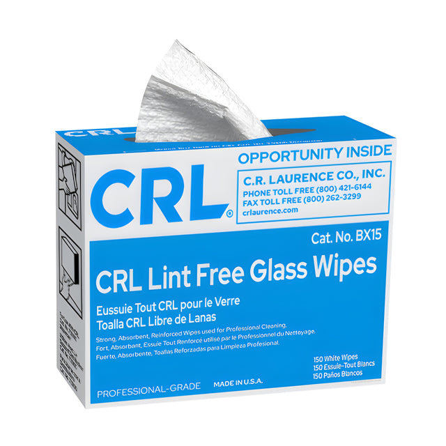 CRL 150 Lint-Free Glass Wipes