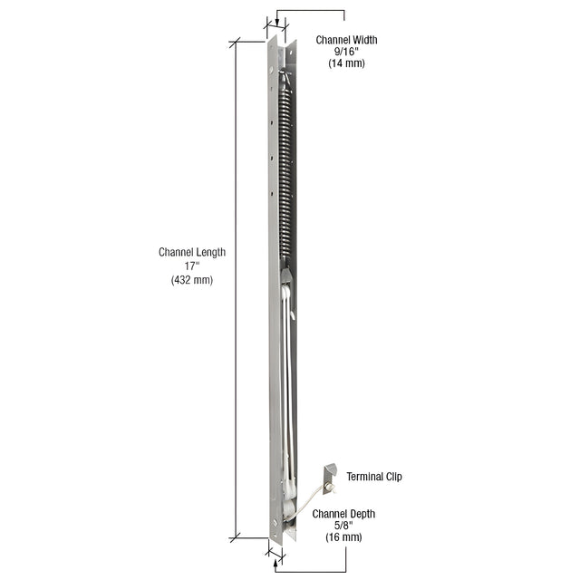 CRL 17" Window Channel Balance - 1630 or 16-3