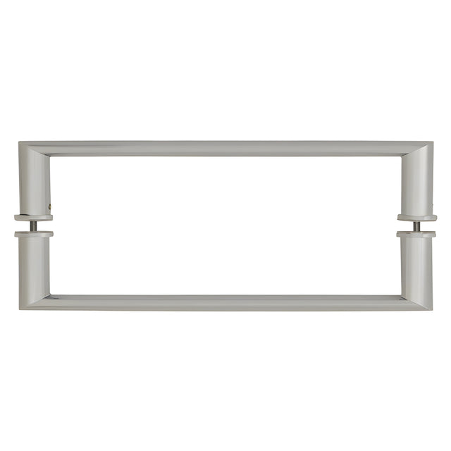 CRL 18" Brushed Nickel Back-to-Back Oval/Round Towel Bar