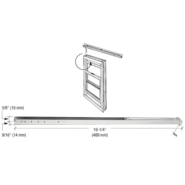 CRL 19-1/4" Overhead Channel Balance # 151