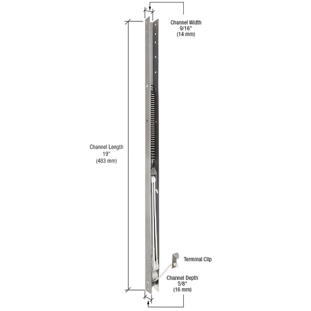 CRL 19" Window Channel Balance - 1820 or 18-2