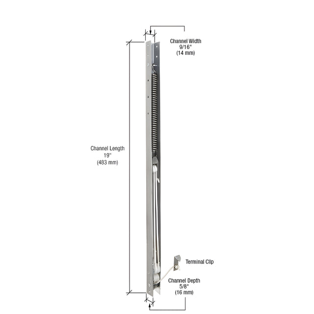 CRL 19" Window Channel Balance - 1840 or 18-4