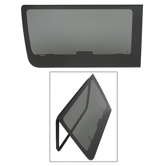 CRL 2007+ OEM Design 'All-Glass' Look Fixed Egress Window for Sprinter Van with 144" or 170" Wheelbase