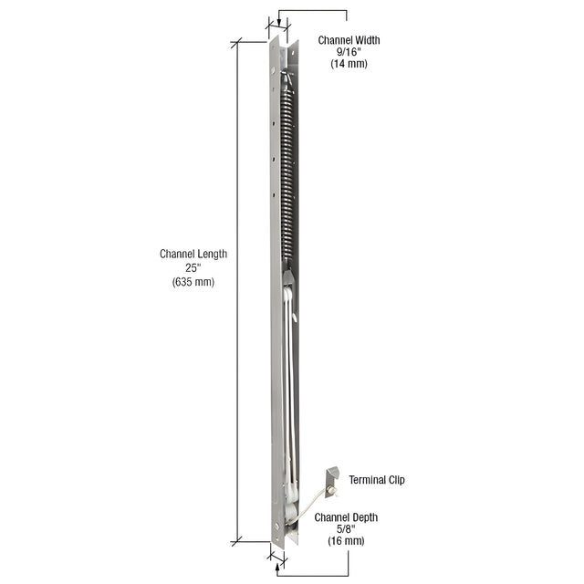 CRL 25" Window Channel Balance - 2440 or 24-4