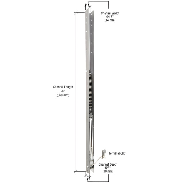 CRL 26" Window Channel Balance - 2520 or 25-2