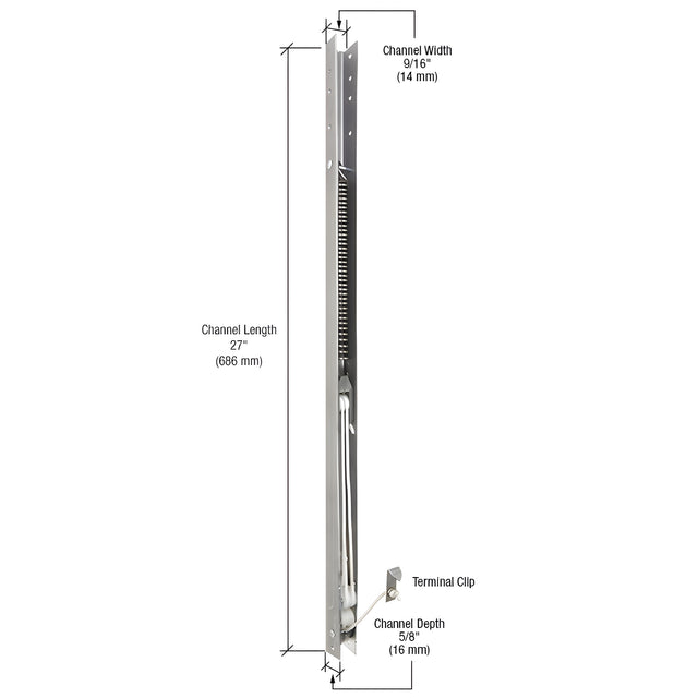 CRL 27" Window Channel Balance - 2610 or 26-1
