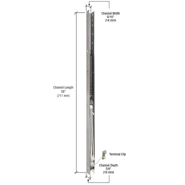 CRL 28" Window Channel Balance - 2710 or 27-1
