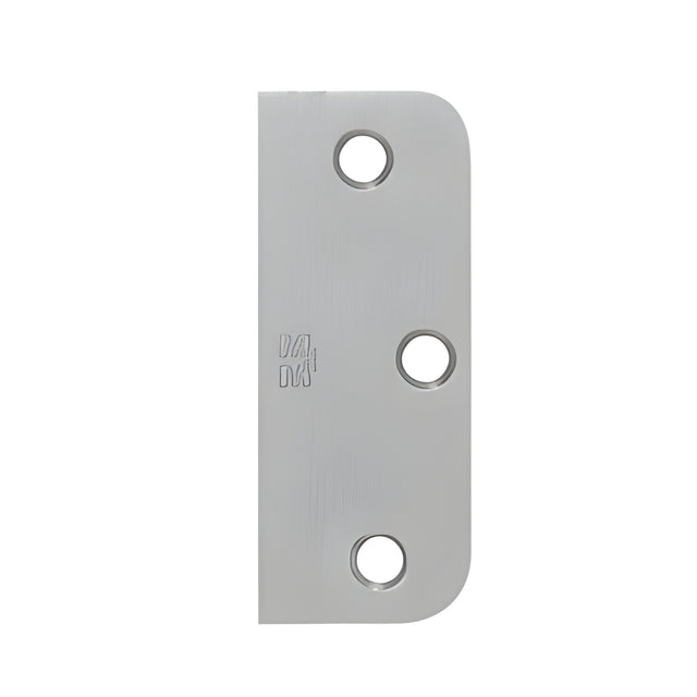 CRL 3-1/2" Hinge Filler 5/8" Radius Dull Chrome