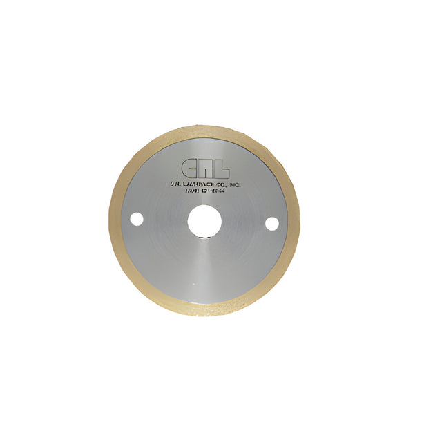 CRL 3-3/8" Metal Bond Diamond Glass Cutting Blade 9/16" Arbor - 100 Grit