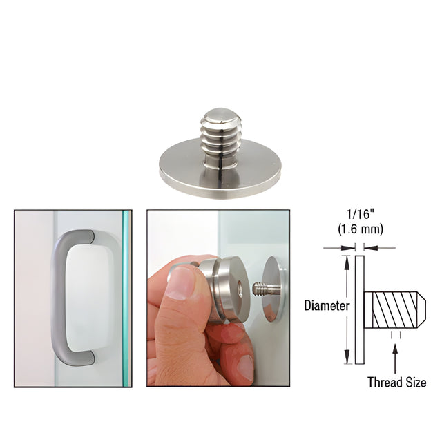 CRL 3/4" UV Standoff Adaptor Plate