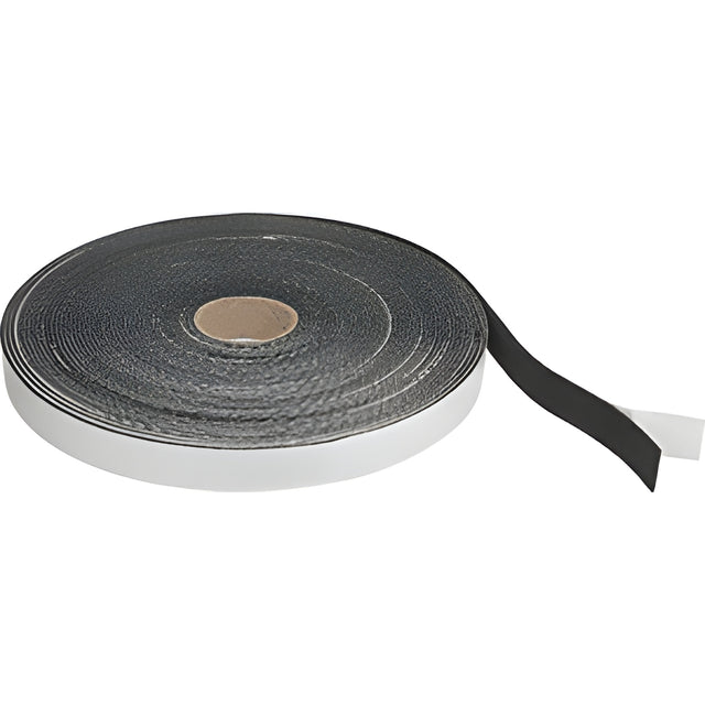 CRL 3/4" Wide Black Sponge Rubber Desk Stripping - 50' Roll