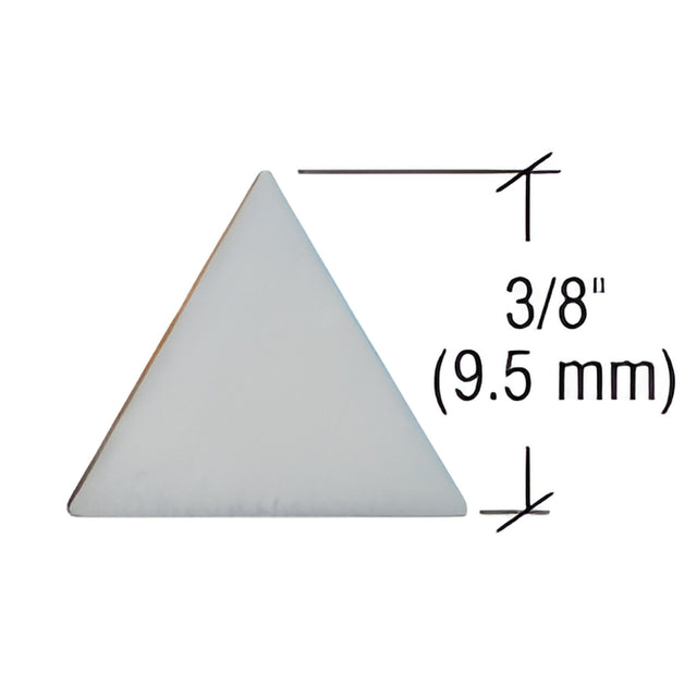 CRL 3/8" No Wax Stacked Triangle Points