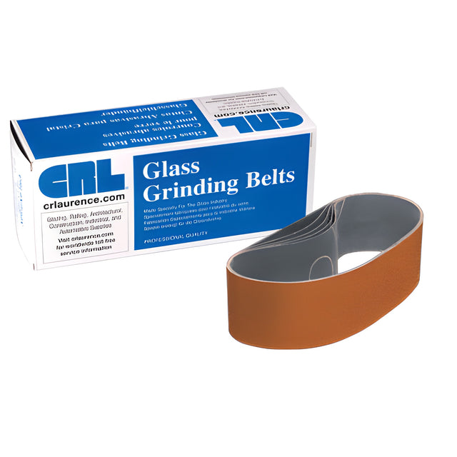 CRL 3" x 21" Cork Polishing Belts for Portable Sanders - 5/Bx