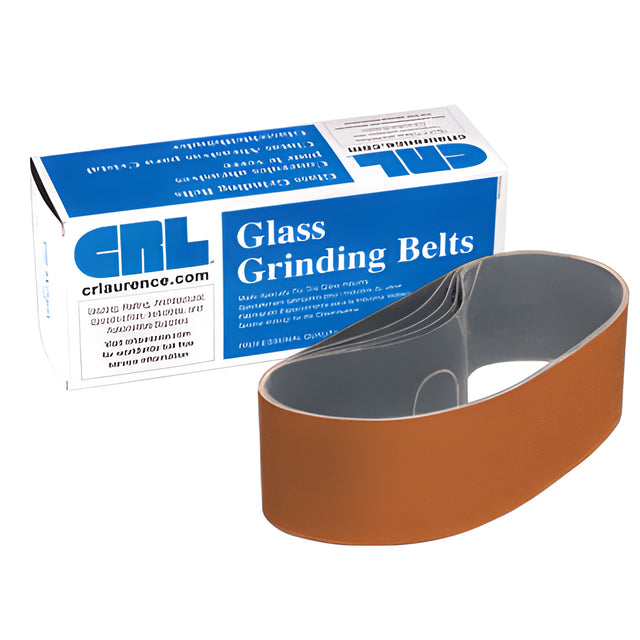 CRL 3" x 24" Cork Polishing Belt for Portable Sanders - 5/Bx