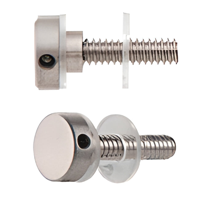 CRL 316 Brushed Stainless 1/2" Diameter Standoff Cap Assembly