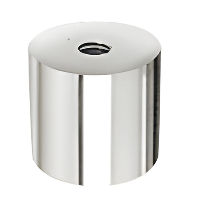 CRL 316 Polished Stainless Clad Aluminum Standoff Base 1-1/2" Diameter by 1" Long
