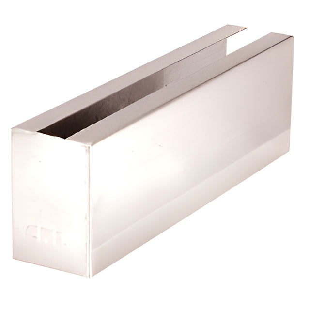 CRL 316 Polished Stainless End Cladding for B5S Series Standard Square Base Shoe