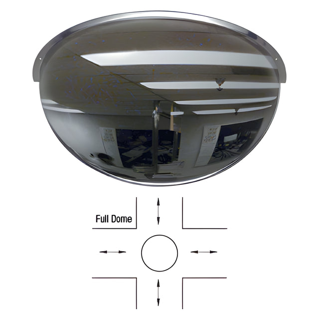 CRL 32" Diameter 360 Degree Vision Acrylic Dome Mirror