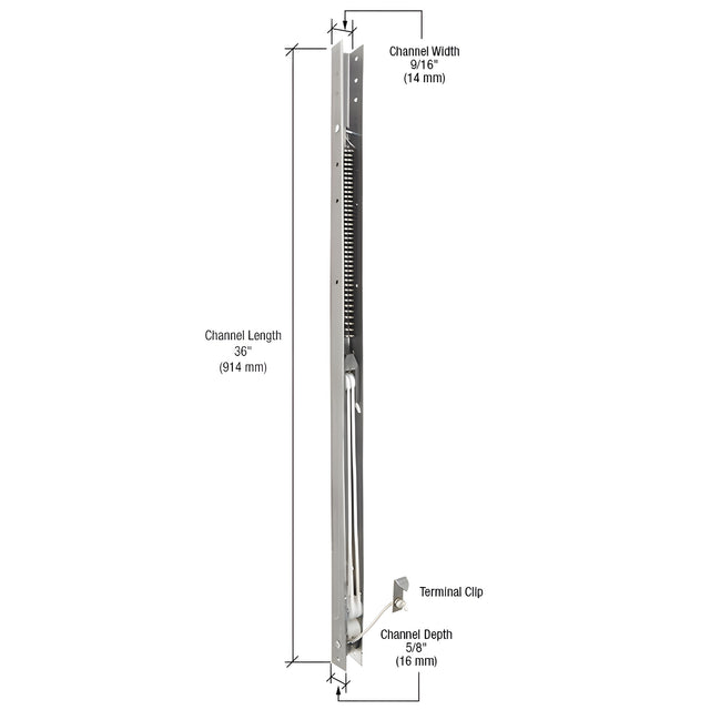 CRL 36" Window Channel Balance - 3530 or 35-3