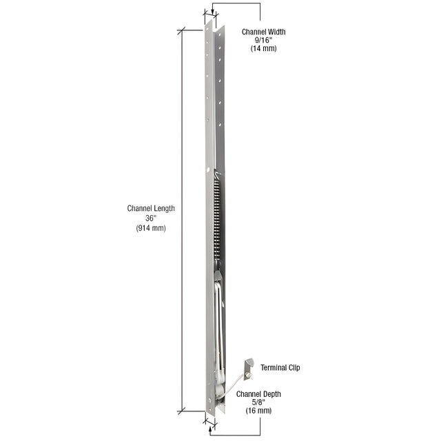 CRL 37" Window Channel Balance - 3620 or 36-2