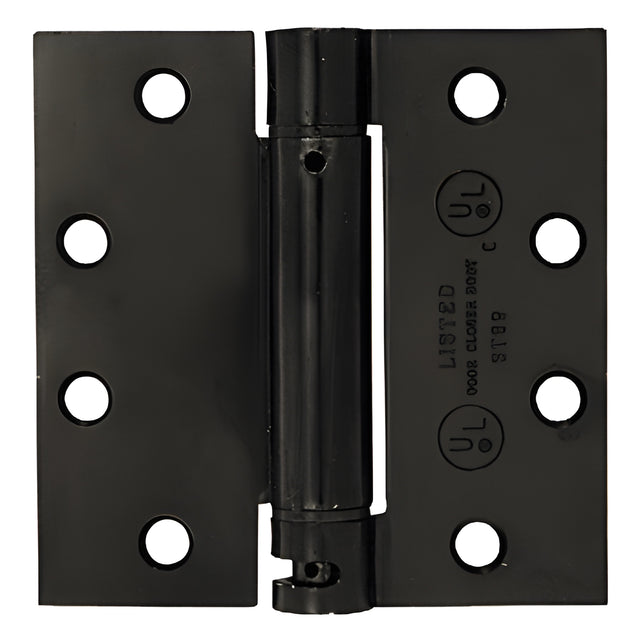 CRL 4-1/2" x 4-1/2" Antique Bronze Heavy-Duty Square Spring Hinge