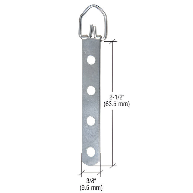 CRL 4-Hole Strap Wire Eyelet Swivel Type Hanger