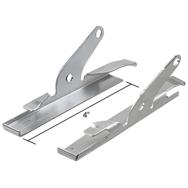 CRL 4" Jalousie Louver Window Glass Clip for Pan Am, Look