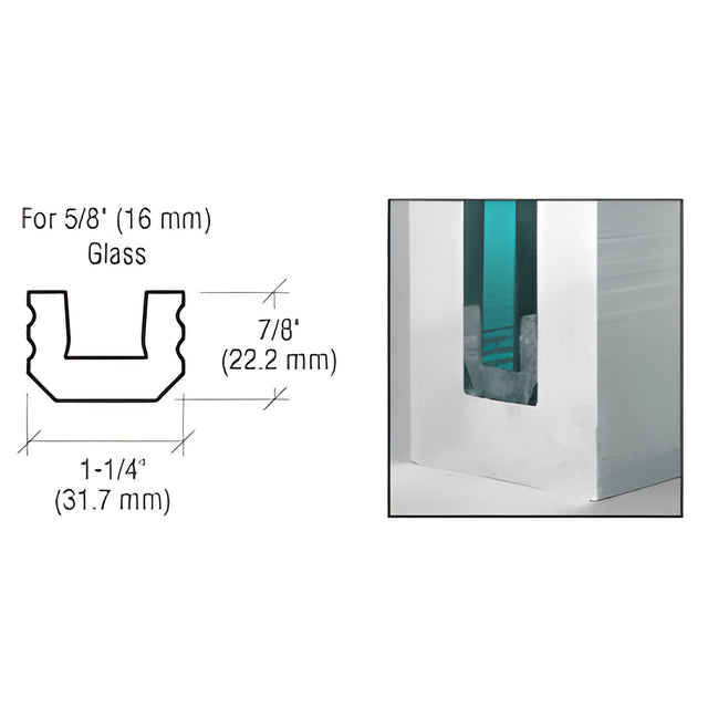 CRL 4" Setting and Centering Blocks for 15 mm Laminated Glass