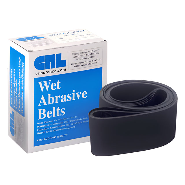 CRL 4" x 106" 600X Grit Wet Abrasive Belts for Upright Belt Sanders - 5/Bx
