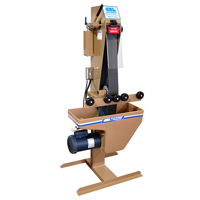 CRL 4" x 106" Wet Abrasive 110V AC Belt Sander with Roller Platen